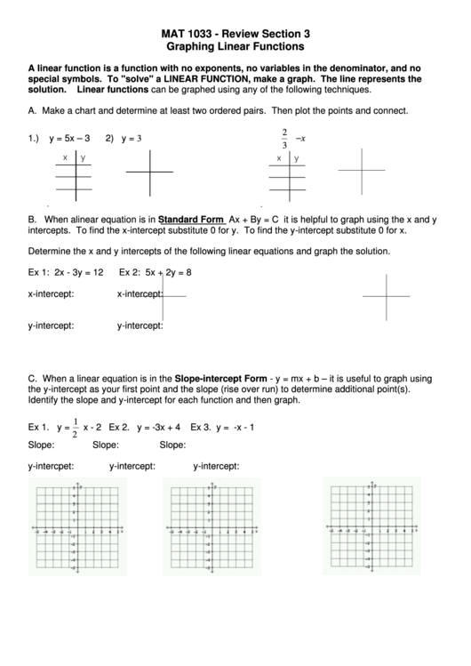 3 1 Skills Practice Graphing Linear Equations Worksheet Answer Key 