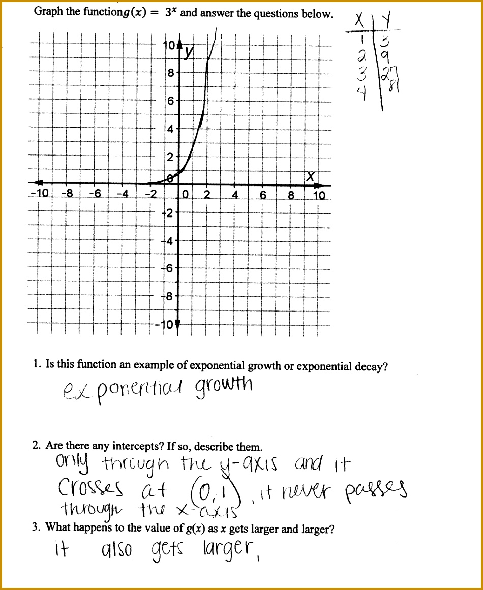 3 Exponential Growth And Decay Worksheet FabTemplatez