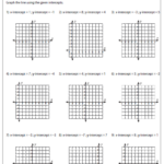 30 Graphing Linear Equations Using Intercepts Worksheet Notutahituq