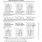 30 Graphing Quadratics Worksheet Answers Education Template