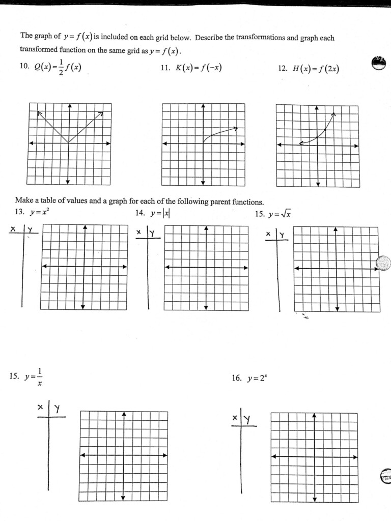 30 Graphing Trig Functions Practice Worksheet Education Template