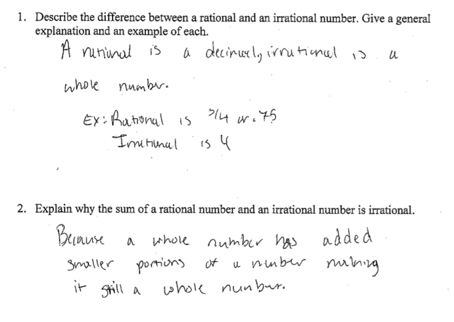 30 Rational Vs Irrational Numbers Worksheet Education Template