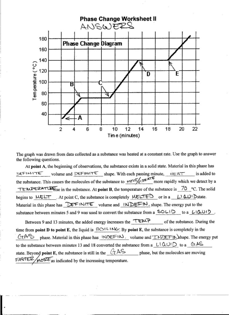 31 Heating Curve Worksheet Answers Education Template