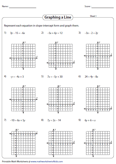 33 Finding X And Y Intercepts Worksheet Answers Notutahituq Worksheet 