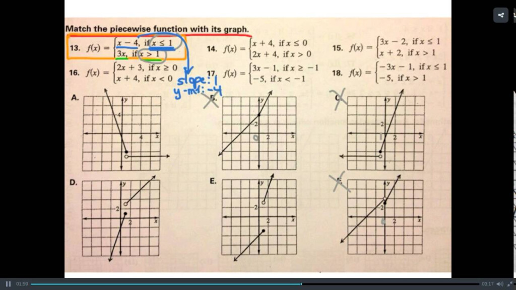 35 Graphing Piecewise Functions Worksheet Notutahituq Worksheet 