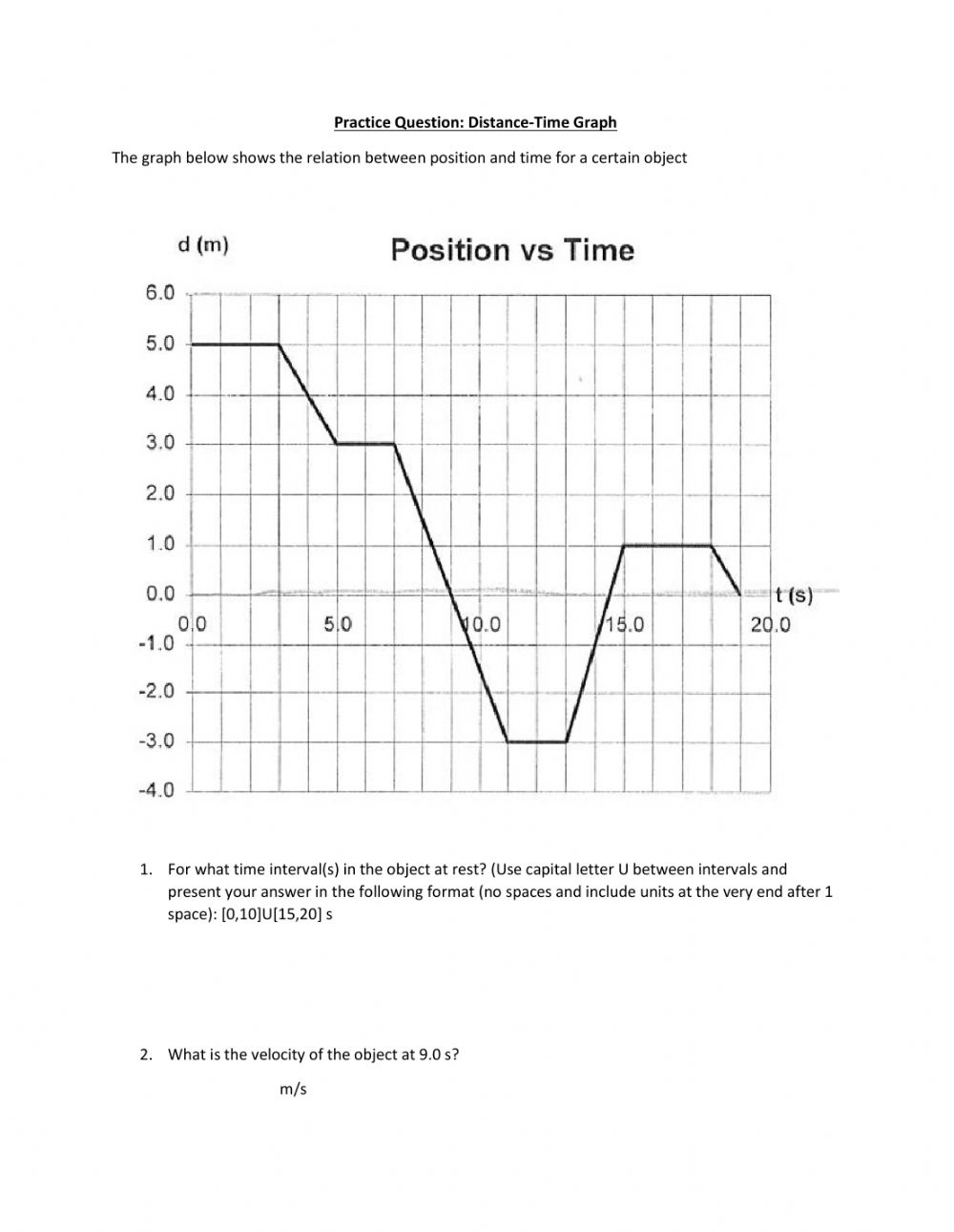 40 Motion Graphs Worksheet Answer Key Combining Like Terms Worksheet