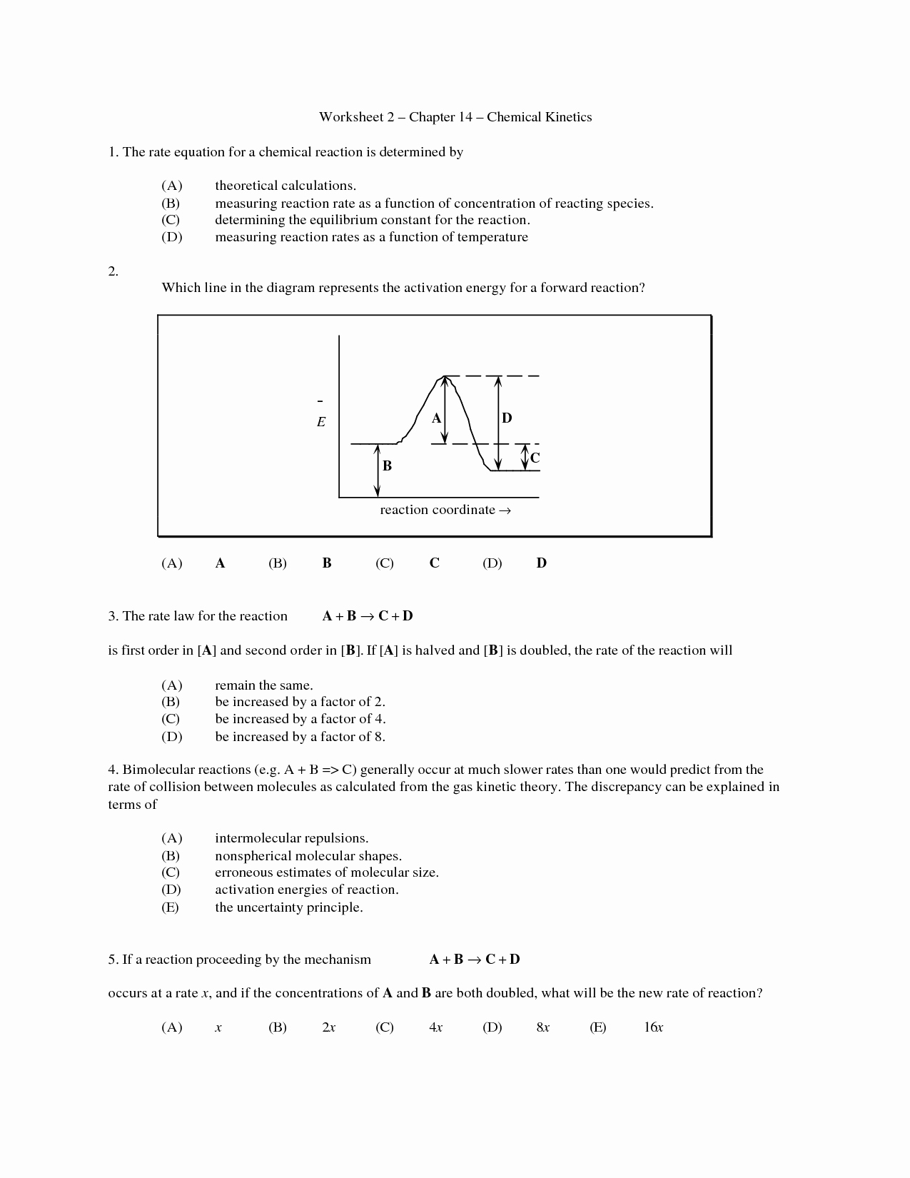 50 Enzyme Reactions Worksheet Answer Key Chessmuseum Template Library