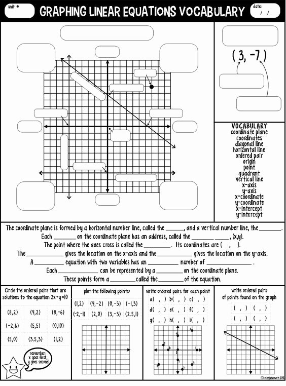 50 Graphing Linear Functions Worksheet Answers Chessmuseum Template 