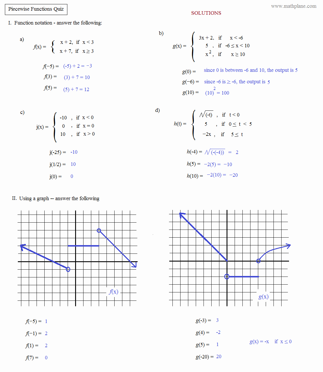 50 Graphing Linear Functions Worksheet Answers Chessmuseum Template