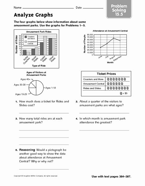 50 Interpreting Graphs Worksheet Answers Chessmuseum Template Library