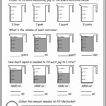 50 Measuring Liquid Volume Worksheet Chessmuseum Template Library