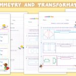 5th Grade Symmetry And Transformation Worksheets Pdf Sequence Of