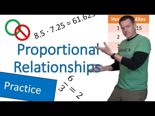7 1 3B Proportional Relationship Word Problem Proportional 
