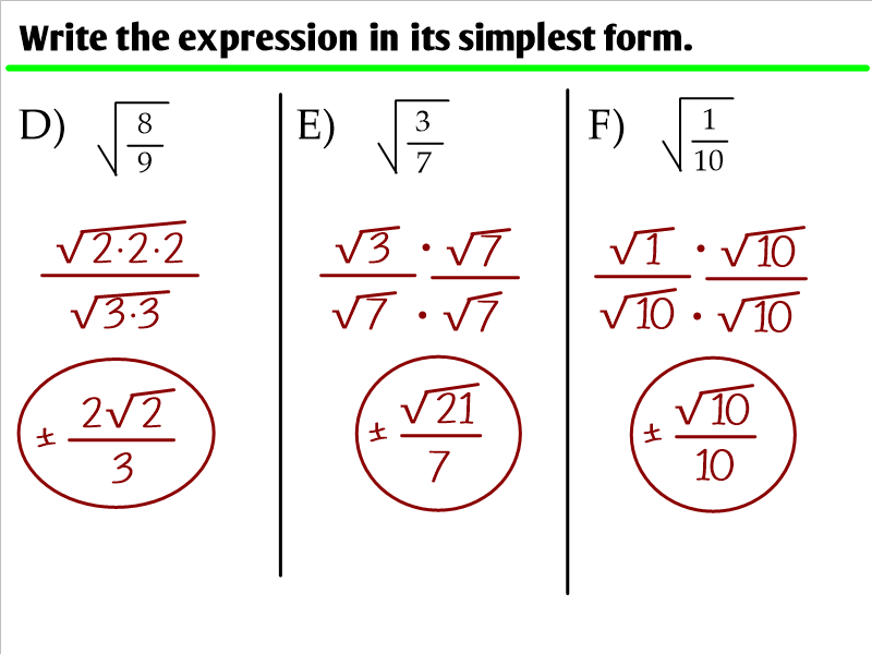 7 2 Properties Of Rational Exponents And Radicals Ms Zeilstra s 