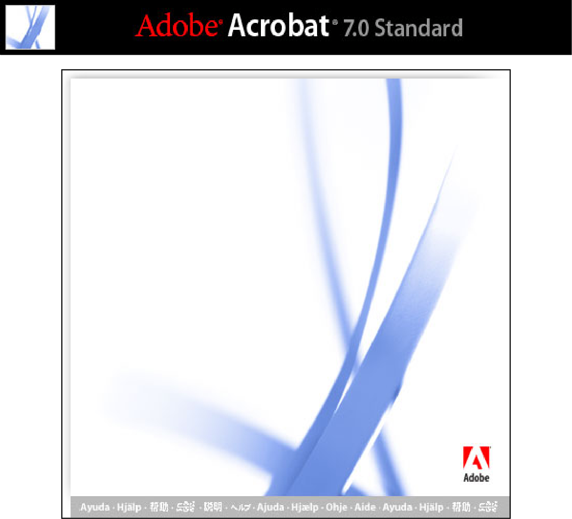 Adobe Acrobat Standard Help 7 0 Instruction Manual 7 En