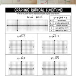 Algebra 2 Graphing Square Root Functions Worksheet Answers