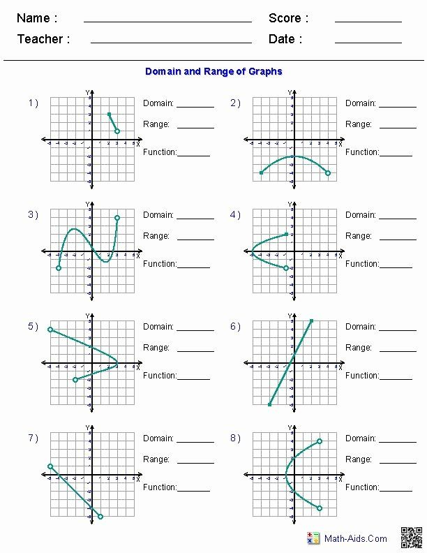 Algebra 2 Interval Notation Worksheet Worksheet