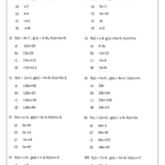 Answer Key Composition Of Functions Worksheet Answers Worksheet