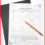 Answer Key Equivalent Ratios Worksheet 6th Grade Answers Thekidsworksheet