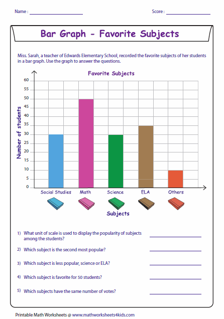 Bar Chart Year 4 Worksheet Free Table Bar Chart