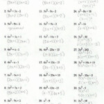 Beautiful Algebra 2 Factoring Polynomials Worksheet The Blackness Project