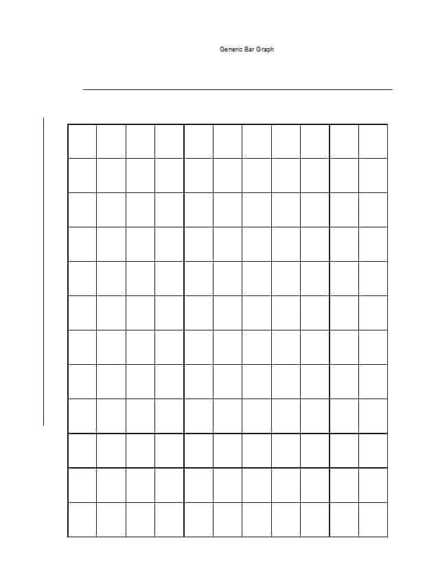 Blank Picture Graph Template 4 TEMPLATES EXAMPLE TEMPLATES 