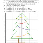 Christmas Cartesian Art Christmas Tree A Christmas Math Worksheet