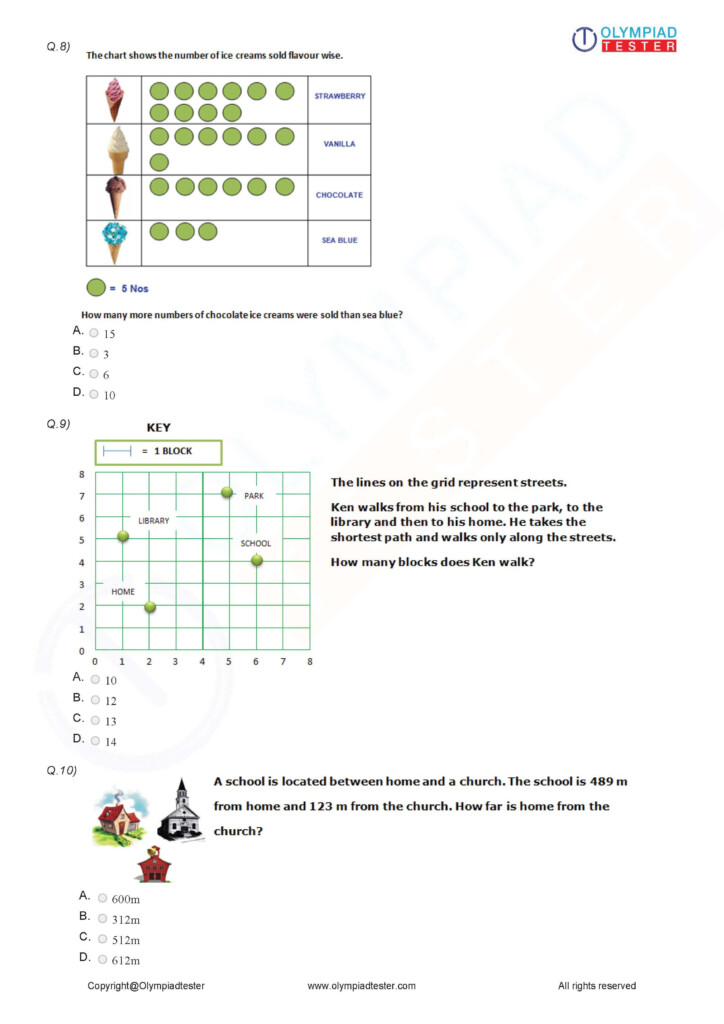 Class 3 Logical Reasoning Worksheet 10 1st Grade Worksheets Logical 