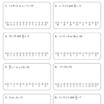 Compound Inequalities Worksheets