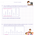 Coordinate Graphing Worksheets For Grade 5 5th Grade Data Analysis