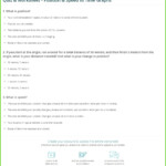 Distance Vs Time Graph Worksheet Answer Key 50 Worksheet Labeling