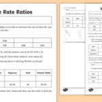 Exchange Rate Worksheet Ratios Worksheet Maths