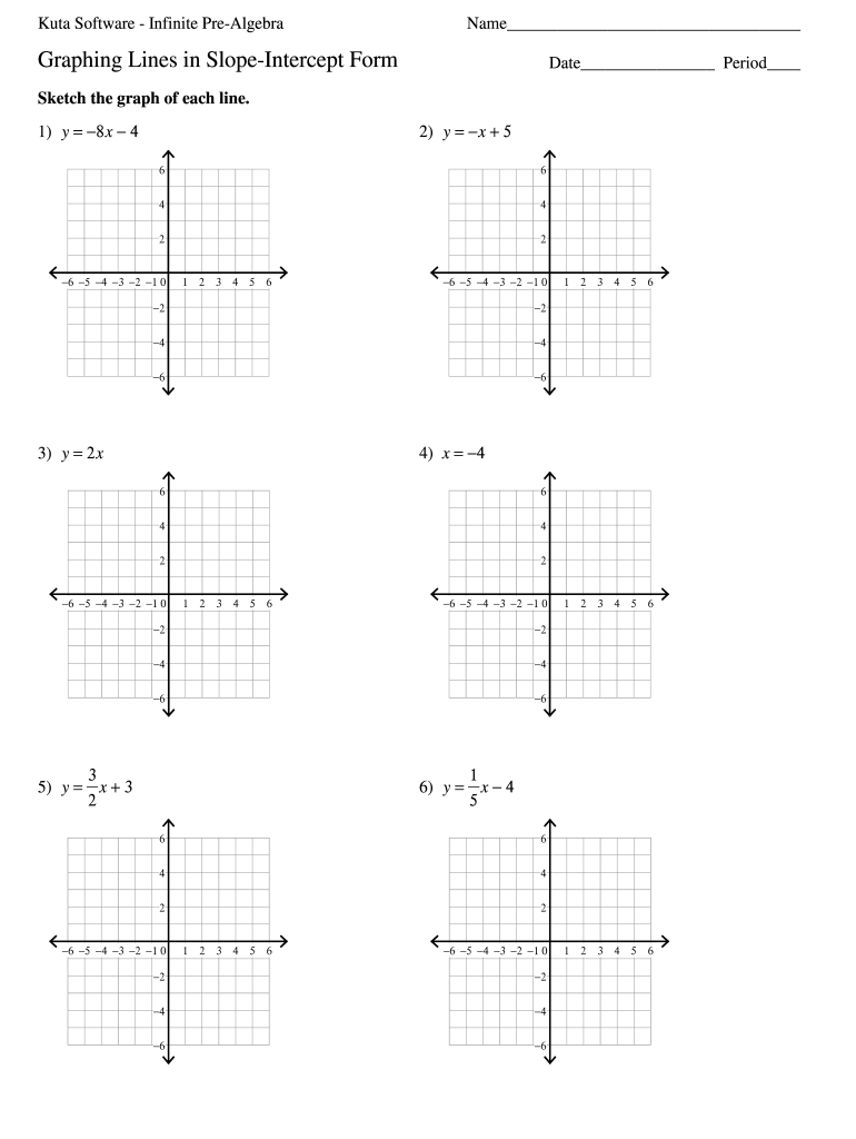 Finding Slope From A Graph Worksheet Doc Fill Online Printable 