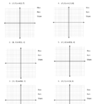 Finding The Slope Of A Line Given Two Points Worksheet Printable