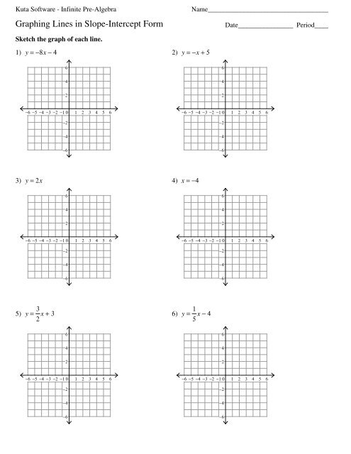 Finding X And Y Intercepts Worksheet Kuta Worksheet