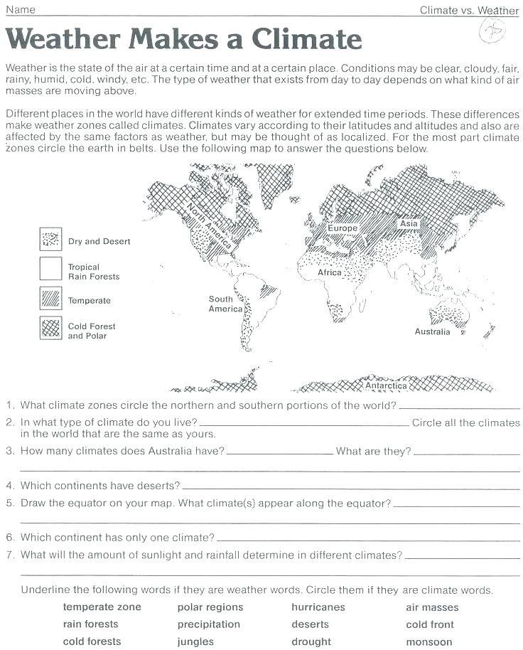 Free Printable Ecosystem Worksheets Free 7th Grade Science Worksheets 