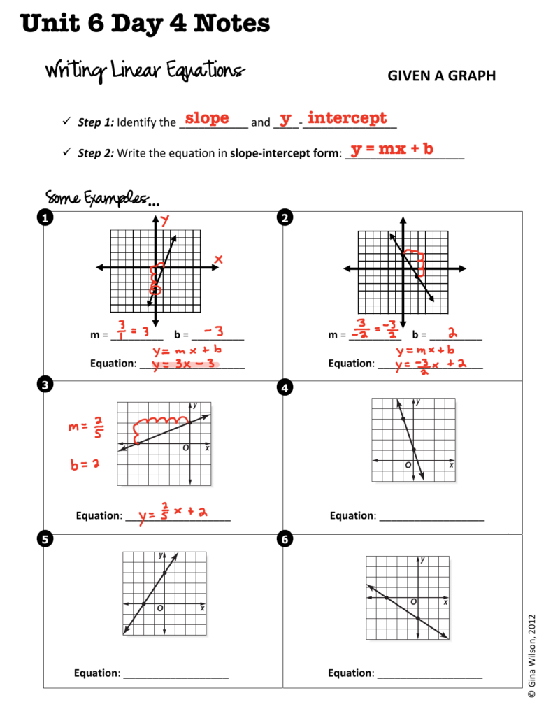 Gina Wilson All Things Algebra 2016 Key System Of Equations By 