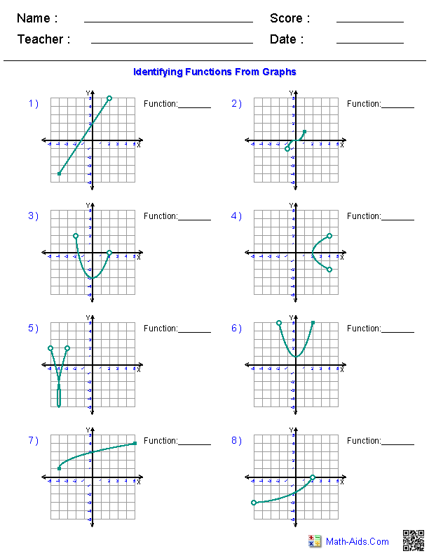 Graphing Inverse Functions Worksheet With Answers Pdf Worksheetpedia