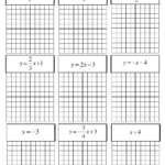 Graphing Linear Equations In Slope Intercept Form Worksheet Pdf Point