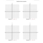 Graphing Linear Equations Worksheet With Answers Pdf References