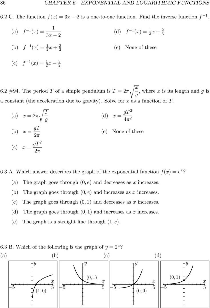 Answer Graphing Exponential Functions Worksheet Worksheet