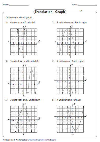 Graphing Quadratic Functions Worksheet Answer Key Worksheet