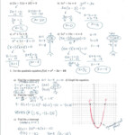 Graphing Quadratics In Standard Form Worksheet Pdf Doc Db excel