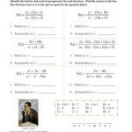 Graphing Rational Functions Worksheet 1 Horizontal Asymptotes Answers