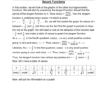 Graphing Secant And Cosecant Worksheet Answers Promotiontablecovers