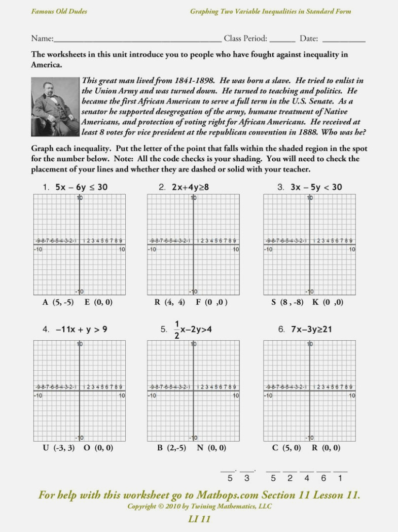 Graphing Systems Of Equations Standard Form Worksheet Db excel