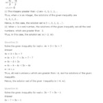 Graphing Systems Of Linear Inequalities Worksheet