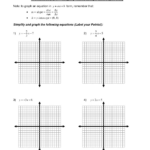 Graphing Using Intercepts Worksheet Answers