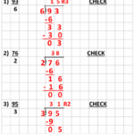 Grid Paper Division With And Without Remainders