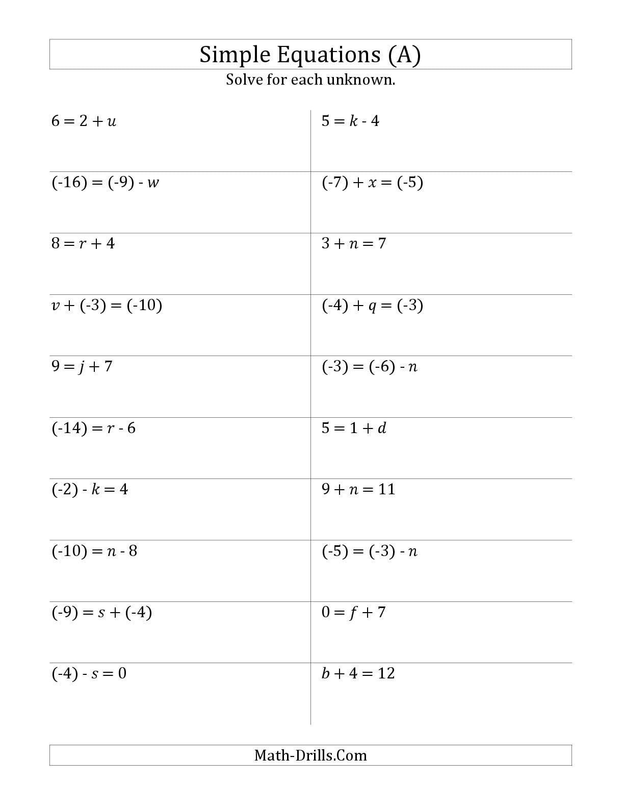 Inequalities Practice Worksheet Db excel